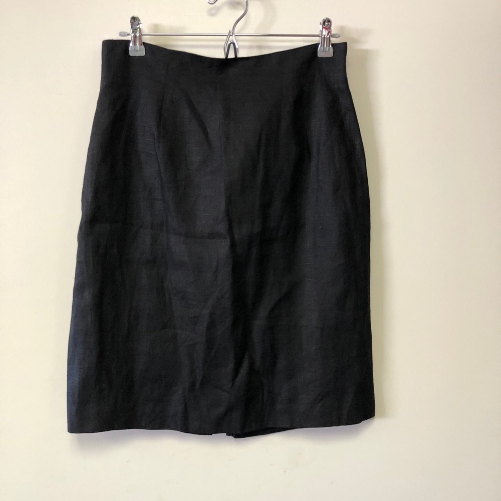 Vintage Maytal 100% Linen Lined Pencil Skirt